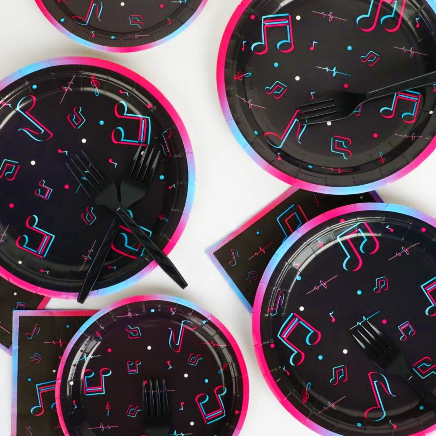 Music Party Tableware set - Music Lover party supplies