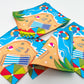 Disposable Summer Beach Theme Party Napkins,Set of 50 Counts