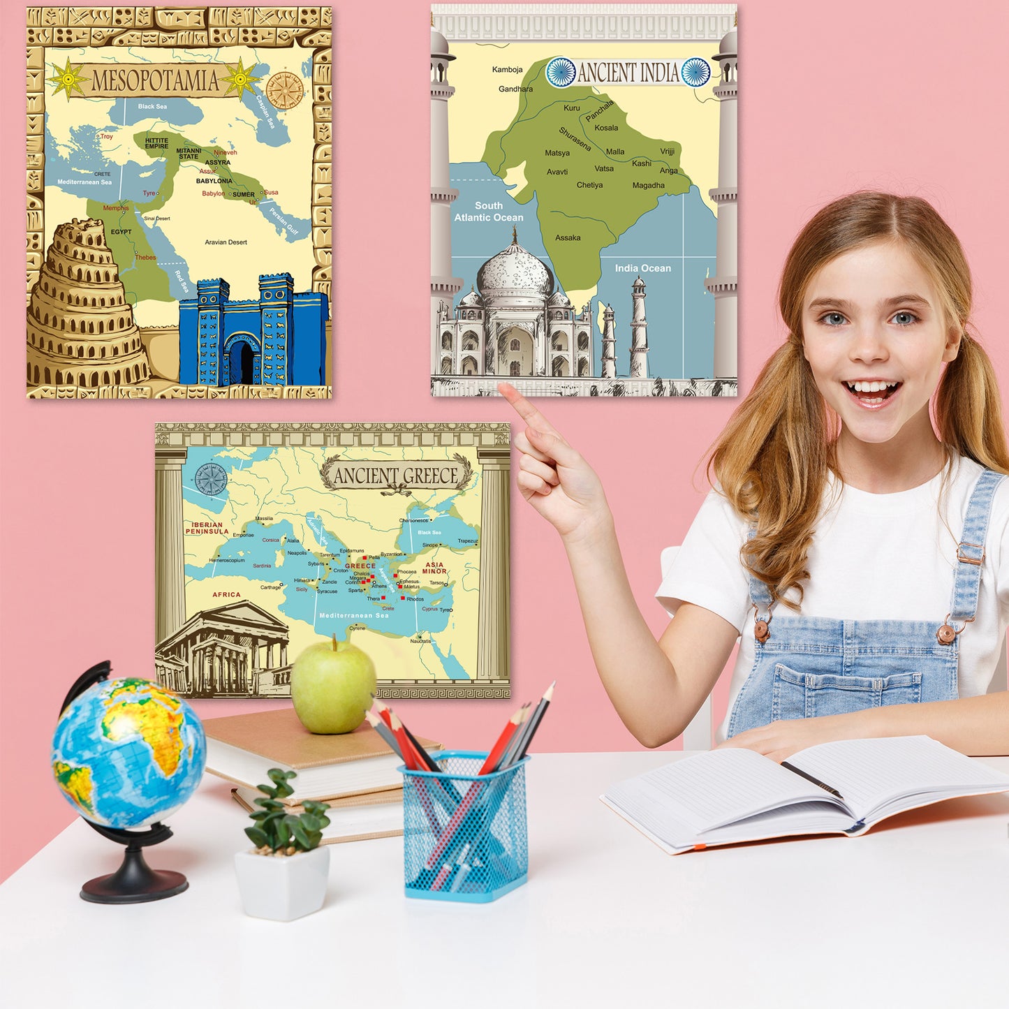 Ancient Civilizations Poster Social Studies Classroom Learning Materials
