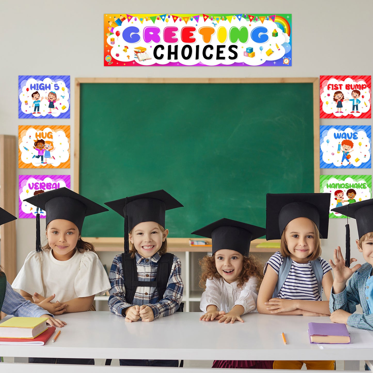 Greeting Choice Classroom Rules Posters