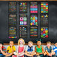 12 Pieces English Grammar Posters Educational Literary Wall Signs,16 x 11 Inch