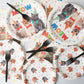 Kitten Theme Party Supplies,Plates Napkins Forks Set of 96pcs