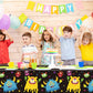 3pcs Monster Party Table Covers Supplies 54" x 108"