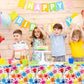 3 pcs of Art Party Tablecloth Decoration Supplies 54" x 108"