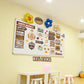 45 Pieces Thanksgiving Autumn Fall Bulletin Board Borders Decorations