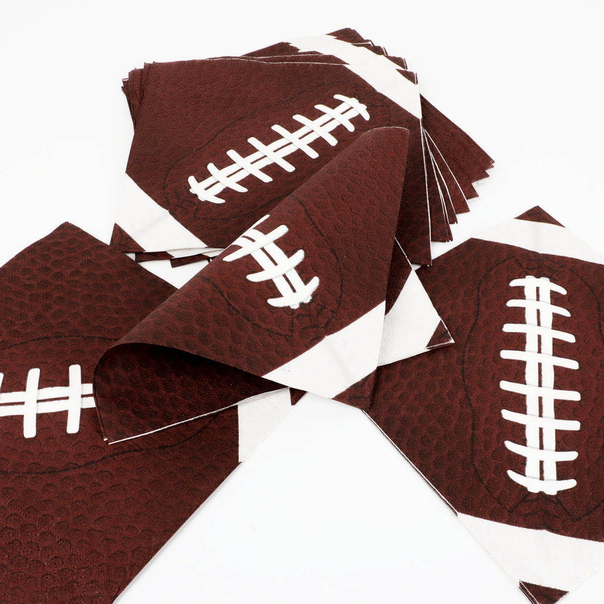 Football Napkins - sports or football party Supplies - 50 counts
