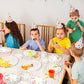 96 Pcs Talking Party Tableware Set Supplies for 24 Guests