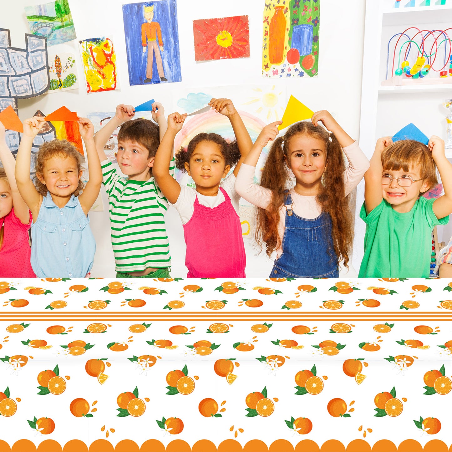 3pcs Little Cutie Tablecloth party Supplies108 x 51 inch