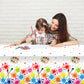 Art Paint Tablecloth Party Supplies 108 x 51 inch 1Pcs