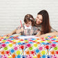 3 pcs of Art Party Tablecloth Decoration Supplies 54" x 108"