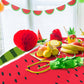 3 Pcs of Watermelon Party Tablecloth Party Supplies 108 x 51 inch