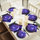 Galaxy Space Theme Party Supplies,Plates Napkins Forks Set of 96pcs
