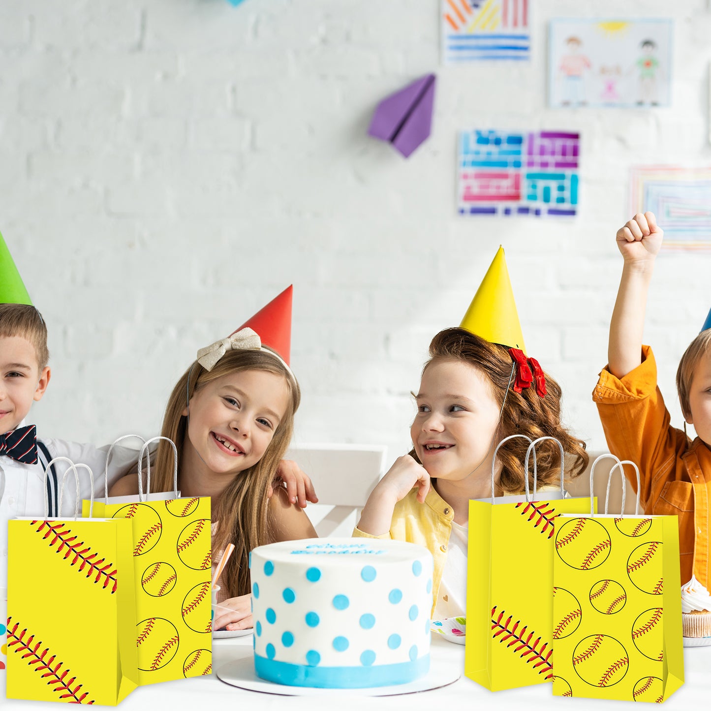 Gift Treat Bags - Softball & Sports Themes