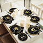 40th Birthday Theme Party Supplies,Plates Napkins Forks Set of 96pcs