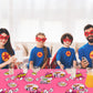 98 Pcs Super Hero Girl Birthday Party Supplies for 24 Guests