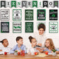 21 Pack Spanish Bienvenidos Inspirational Posters Spanish Classroom Decorations - Farmhouse