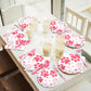 Pink Dog Paw Prints tableware set - baby shower or Puppy birthday party supplies