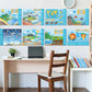 Earth Science Posters for Middle School and High School Classroom - 9 Pack