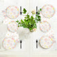 Butterfly Theme Party Supplies,Plates Napkins Forks Set of 96pcs