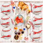 Disposable Baseball Party Dessert Plates,Set of 80