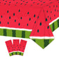 3 Pcs of Watermelon Party Tablecloth Party Supplies 108 x 51 inch