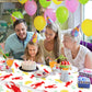 Crawfish Party Plastic Tablecloth,Set of 3