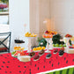 3 Pcs of Watermelon Party Tablecloth Party Supplies 108 x 51 inch