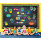 45pcs Cactus Classroom Bulletin Board Decoration Set