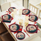 96 Pieces Oh Boy Buffalo Baby Shower Tableware Set Paper Plates Napkins Forks for 24 Guests
