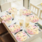 96 Pieces Rainbow Party Tableware Set Paper Plates Napkins Forks for 24 Guests