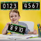 12 Pieces Alphabet Bulletin Board Strips Set Alphabet & Number Border(Simply Boho)