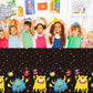 3pcs Monster Party Table Covers Supplies 54" x 108"