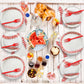 Baseball Theme Party Supplies,Plates Napkins Forks Set of 96pcs