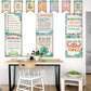 17 Pieces Succulents Classroom Motivational Posters Welcome Decor Signs