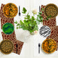 Jungle Theme Party Supplies,Plates Napkins Forks Set of 96pcs