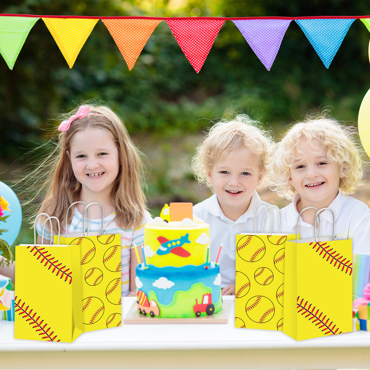 Gift Treat Bags - Softball & Sports Themes