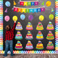 44 Pieces Happy Birthday Bulletin Board Set