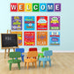 15 Pieces Welcome Inspirational Bulletin Board Decorations Motivational Poster