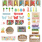 40 Pieces Spring Bulletin Board Decorations Set