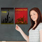 9 Pieces Elements of Novel Posters Literature Art Prints English Language Posters