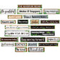 23 Pieces Modern Farmhouse Inspirational Bulletin Board Decorations