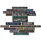 23 Pieces Inspirational Bulletin Board Decorations Motivational Banners